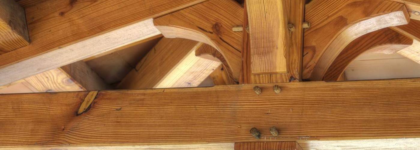 Pose de la charpente